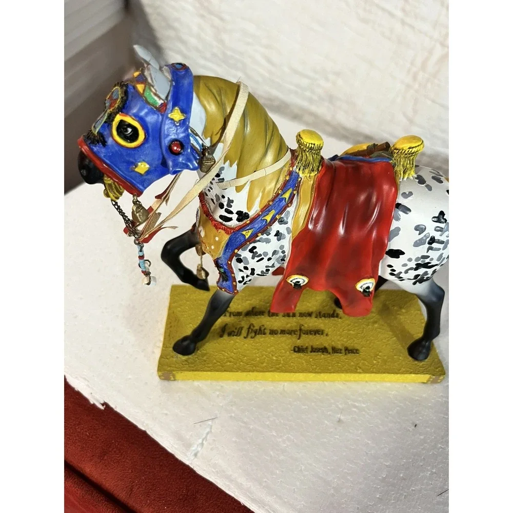 Trail Of Painted Ponies  RUNS THE BITTERROOT  Signed 63/150